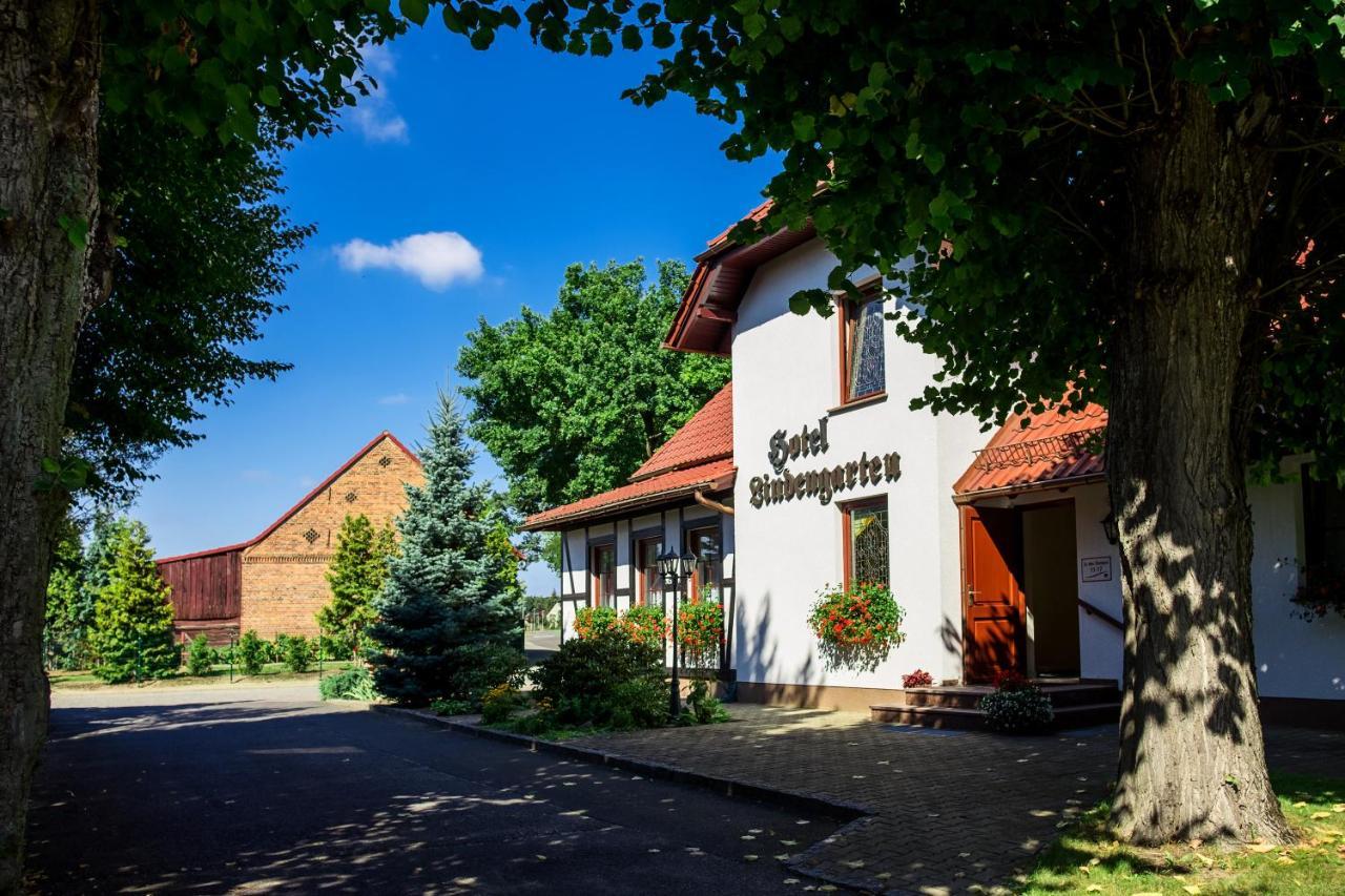 Hotel & Restaurant Lindengarten Lübben Dış mekan fotoğraf
