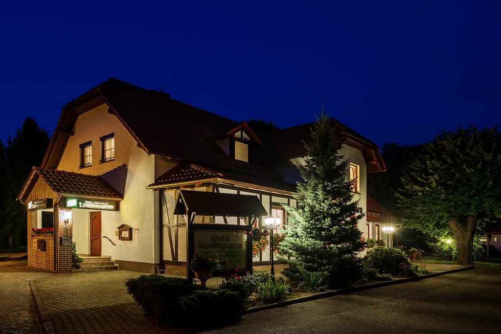 Hotel & Restaurant Lindengarten Lübben Dış mekan fotoğraf